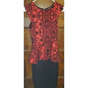 *3/$15 IRIS Peplum Midi Dress